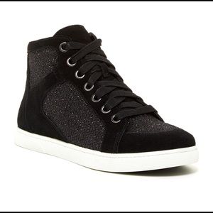 Enzo Angiolini Sovann Jeweled High Top Sneaker